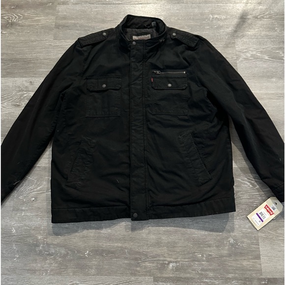 Men’s Levi Strauss Bomber Utility Multi Pocket Jacket, Size XXL. Brand New! - Picture 2 of 15